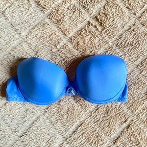 Blue Bra no Strap